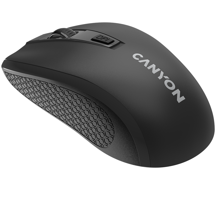 CANYON Mysz bezprzewodowa MW-7 Czarna