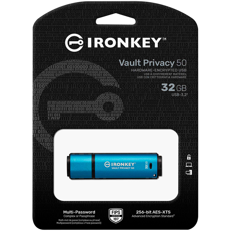 KINGSTON IronKey 32GB  USB 3.2 Gen 1 Vault Privacy 50 Series-6