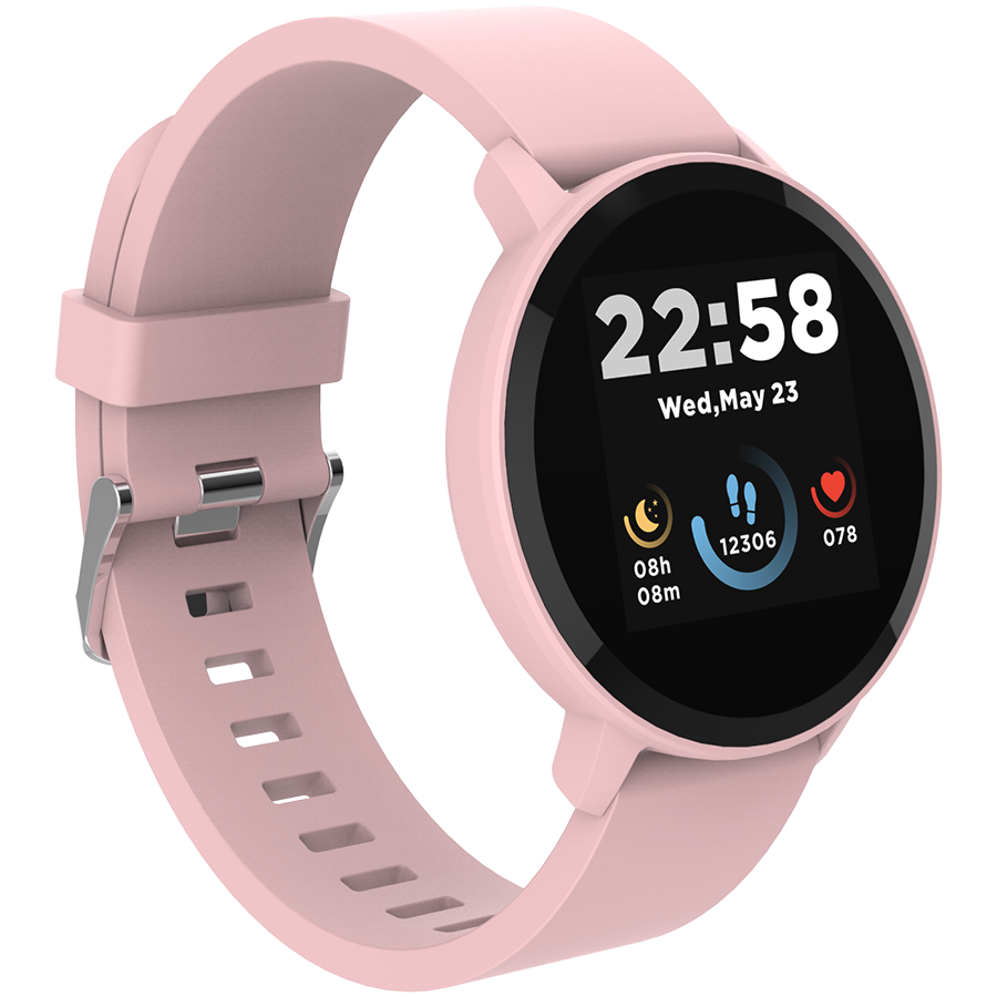 CANYON Smartwatch Lollypop SW-63 Różowy