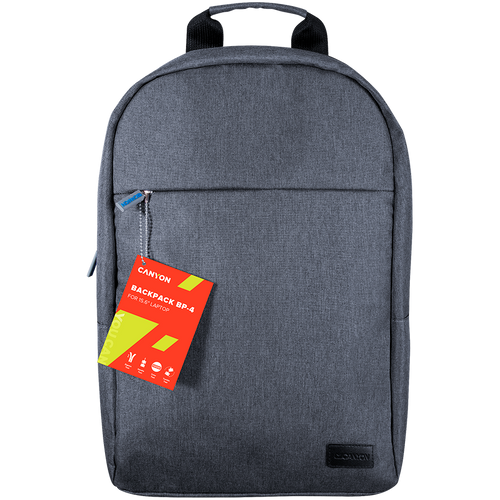 CANYON Plecak na laptopa BP-4 15.6'' Szary