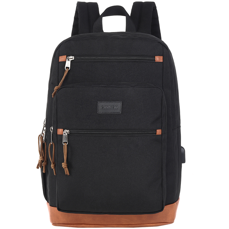 CANYON Plecak na laptopa BPS-5 22L USB Czarny-1