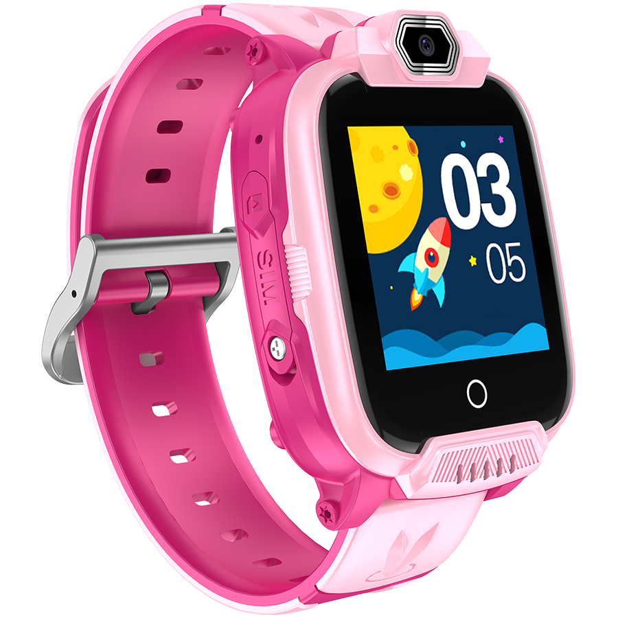 CANYON Smartwatch Jondy KW-44 4G Kamera GPS Muzyka Różowy