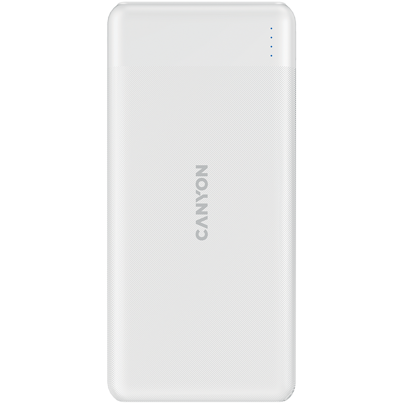 CANYON Powerbank PB-109 10000 mAh PD 18W QC 3.0 20W Biały-1