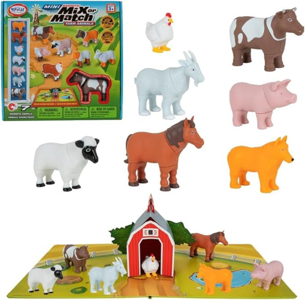 MalBlo MAGNETIC Mini Zwierzęta z gospodarstwa
