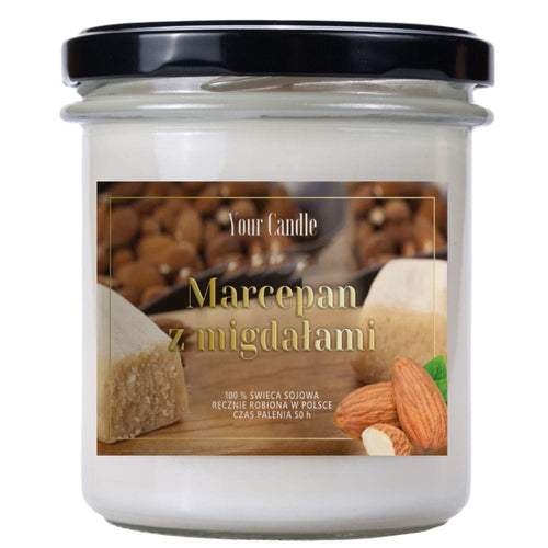 Your Candle Świeca zapachowa sojowa Marcepan z migdałami-300ml