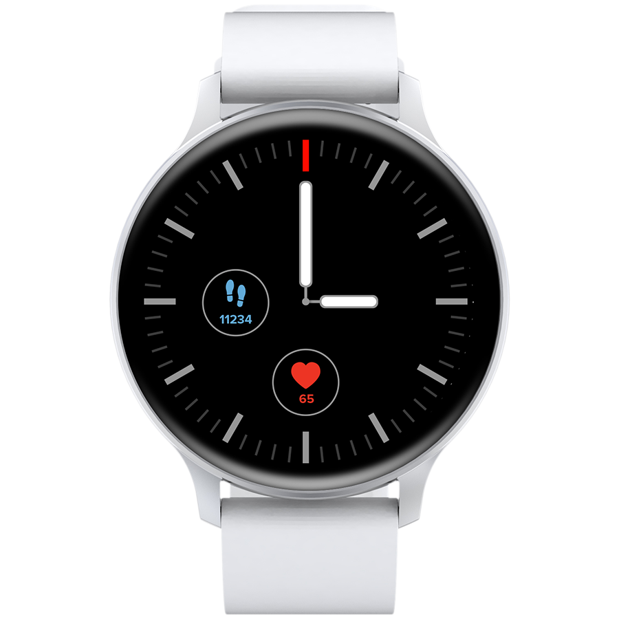 CANYON Smartwatch Badian SW68 Srebrno - Biały