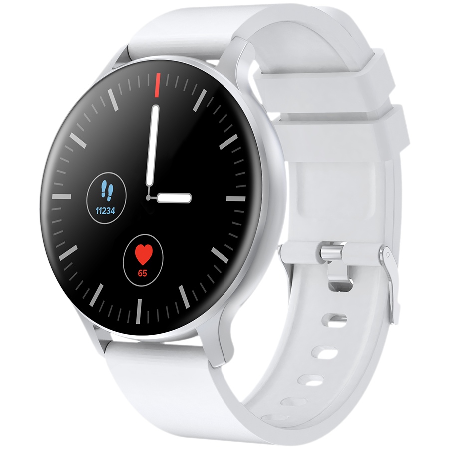 CANYON Smartwatch Badian SW68 Srebrno - Biały