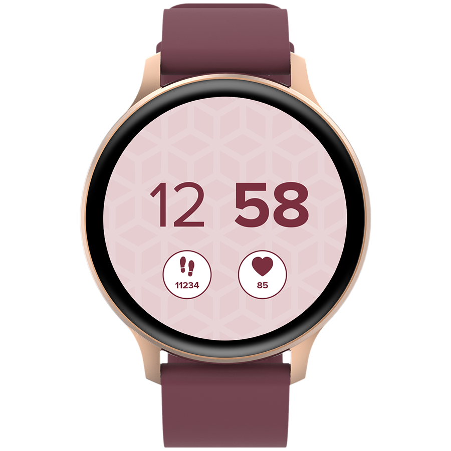 CANYON Smartwatch Badian SW68 Różowe złoto