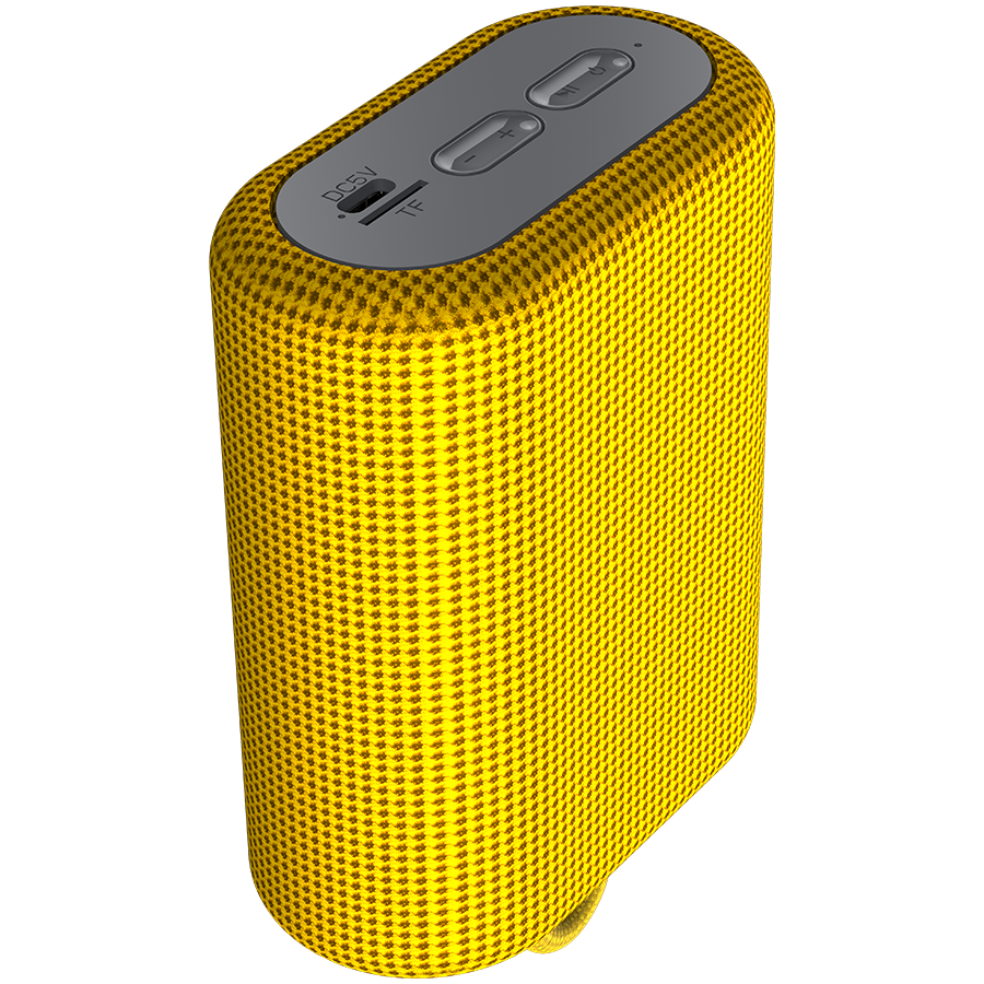 CANYON Głośnik Bluetooth BSP-4 5W Radio FM Żółty