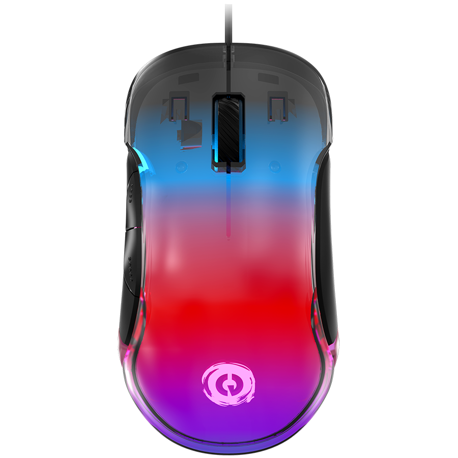 CANYON Mysz gamingowa Braver GM-728 LED 7 Przyc. Przew. Czarna
