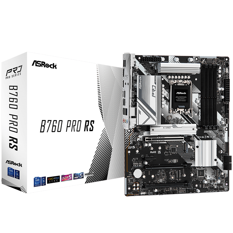 ASROCK B760 Pro RS ATX LGA1700 DDR5-1