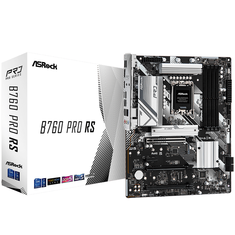 ASROCK B760 Pro RS ATX LGA1700 DDR5-1