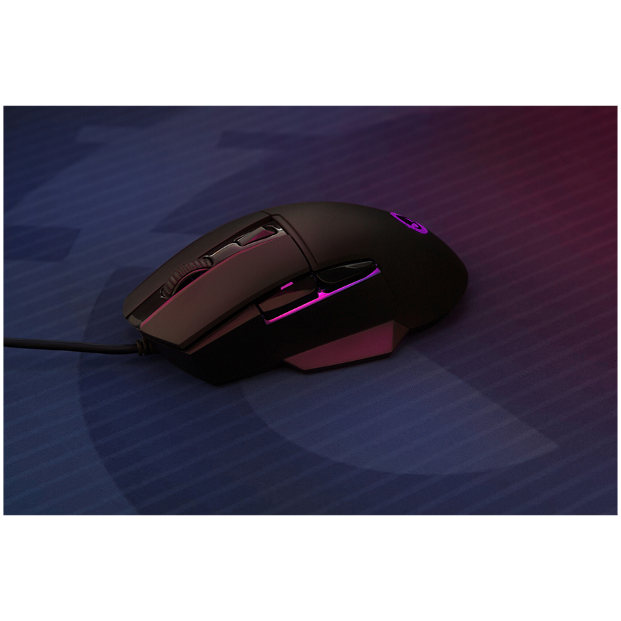 LORGAR Mysz Gamingowa Jetter 357, USB, LED, RGB, Czarna-13