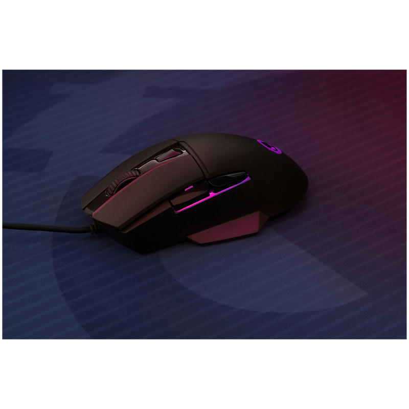 LORGAR Mysz Gamingowa Jetter 357, USB, LED, RGB, Czarna-13