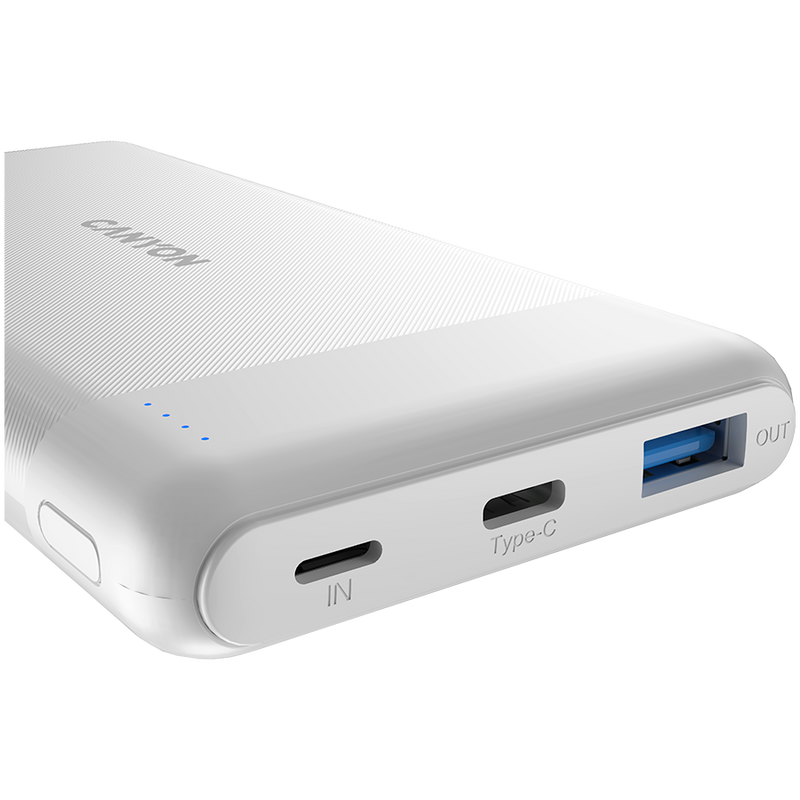 CANYON Powerbank PB-109 10000 mAh PD 18W QC 3.0 20W Biały-3