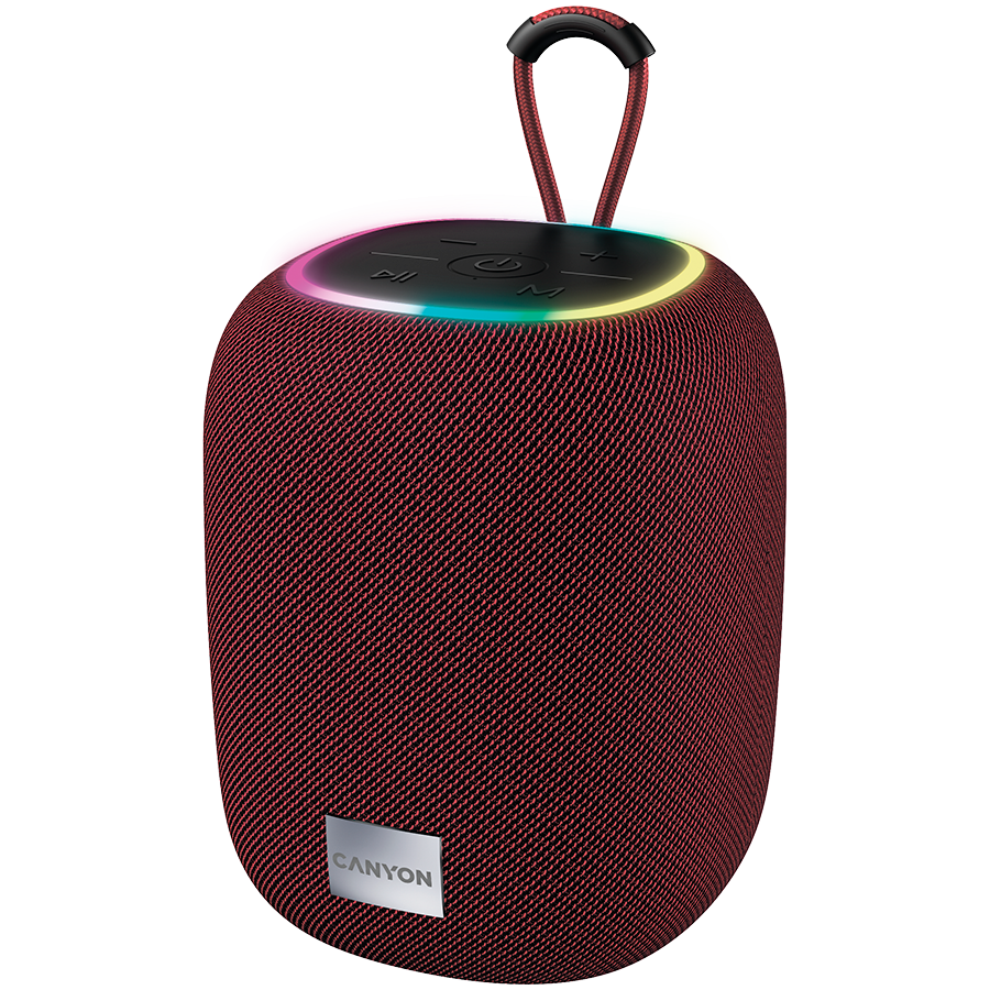 CANYON Głośnik Bluetooth BSP-8 10W Czerwony-5