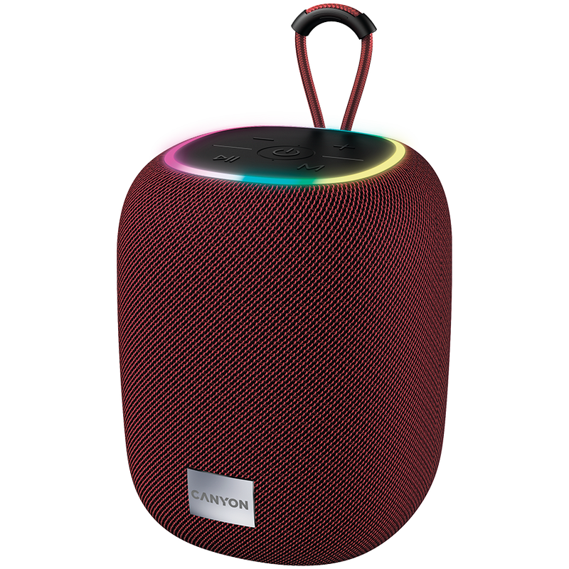 CANYON Głośnik Bluetooth BSP-8 10W Czerwony-5