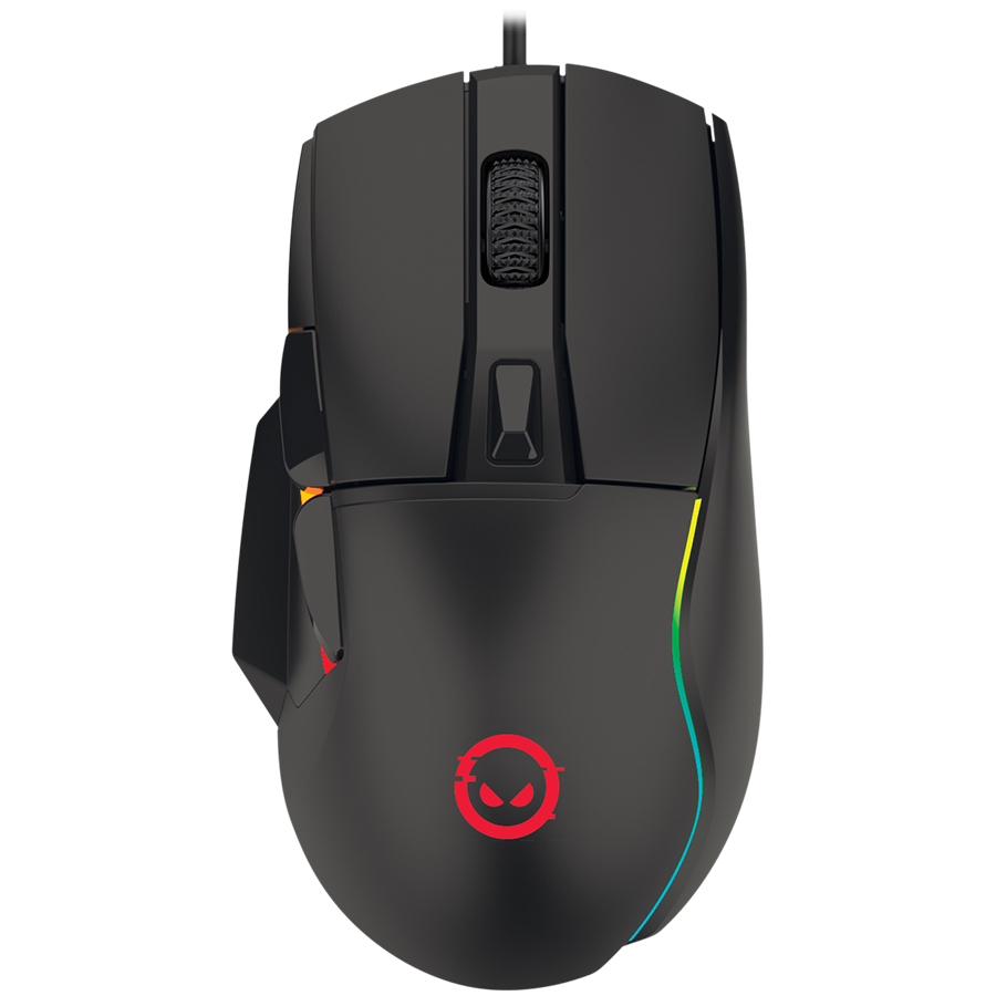 LORGAR Mysz Gamingowa Jetter 357, USB, LED, RGB, Czarna-8