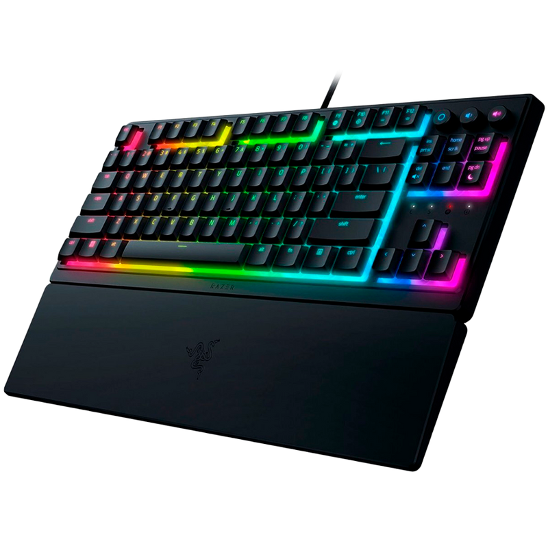 RAZER Klawiatura Gamingowa Przewodowa Ornata V3 Tenkeyless, Low Profile, układ US-2
