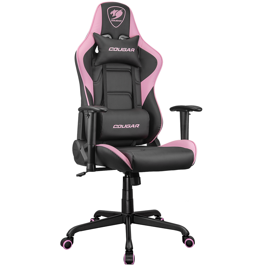 COUGAR Fotel Gamingowy Armor Elite Eva, Czarno Różowy