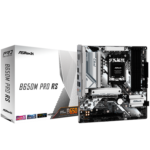 ASROCK B650M Pro RS mATX AM5 DDR5