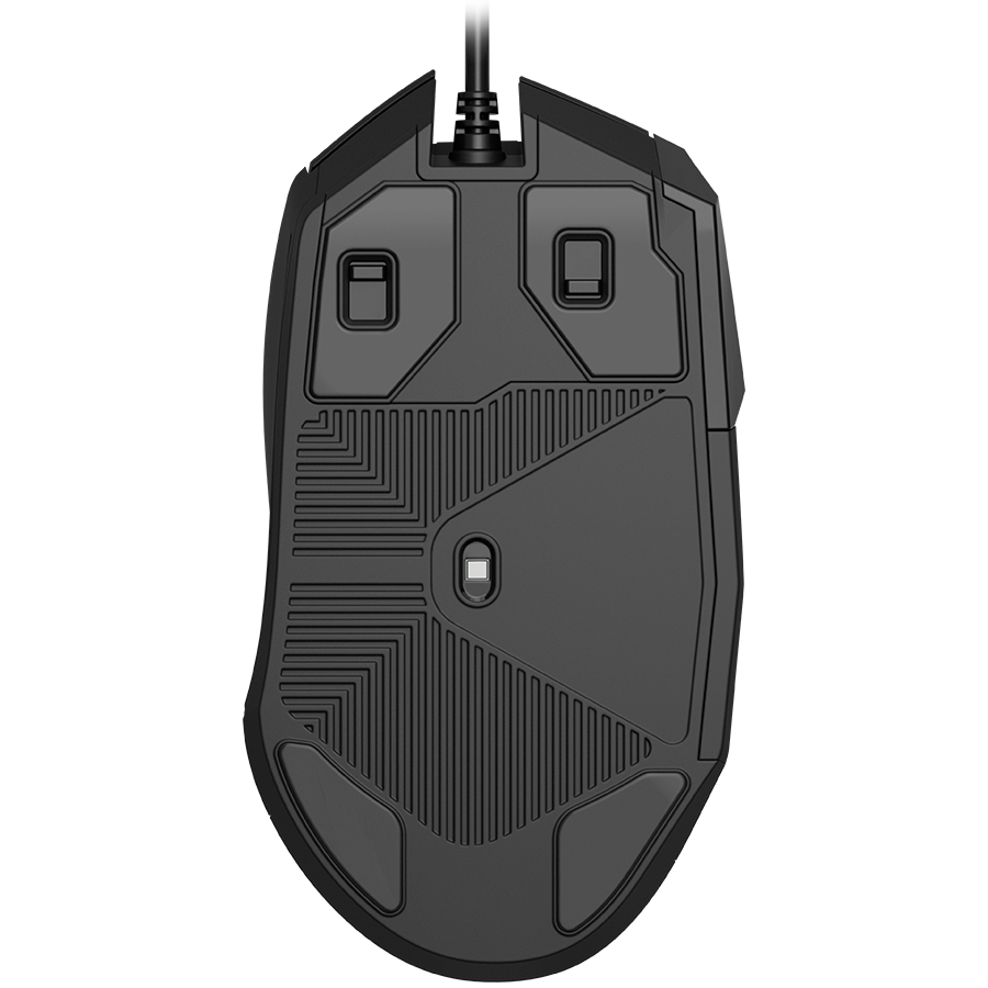 LORGAR Mysz Gamingowa Stricter 579, USB, LED, RGB, Czarna