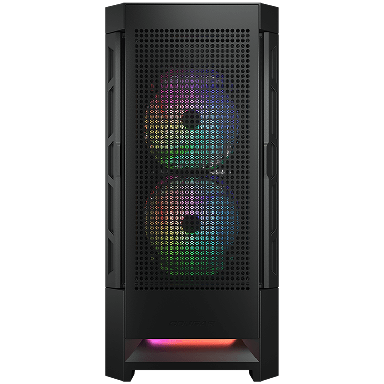COUGAR Obudowa Duoface RGB, Midi Tower, Czarna