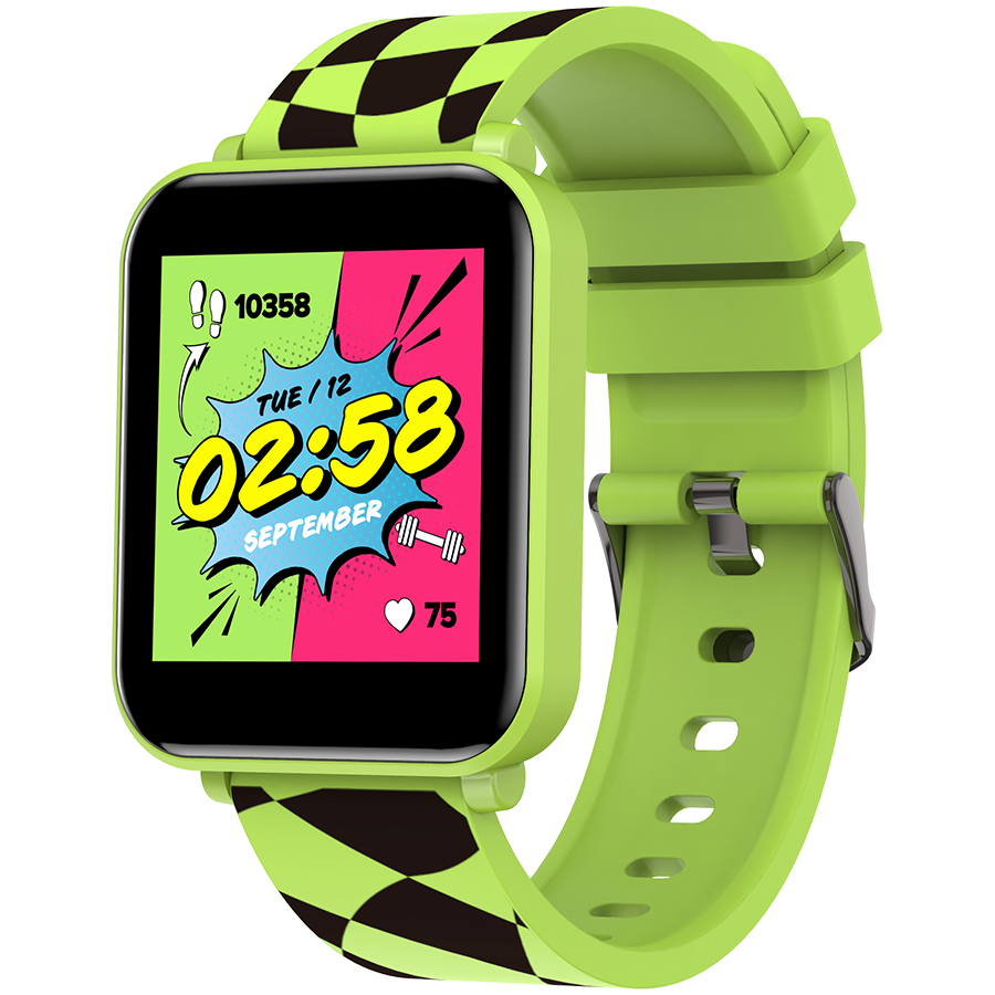 CANYON Smartwatch dla dzieci Joyce KW-43 DUAL BT Music Zielony