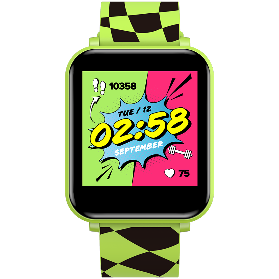 CANYON Smartwatch dla dzieci Joyce KW-43 DUAL BT Music Zielony
