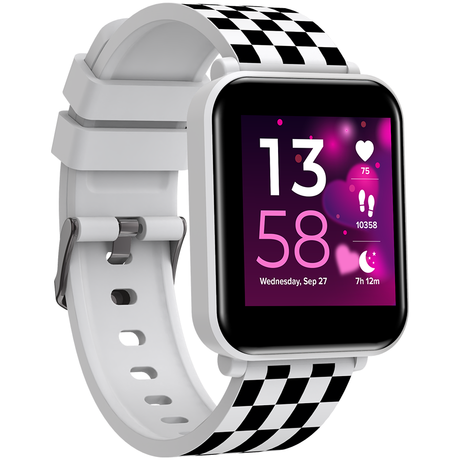 CANYON Smartwatch dla dzieci Joyce KW-43 DUAL BT Music Biały