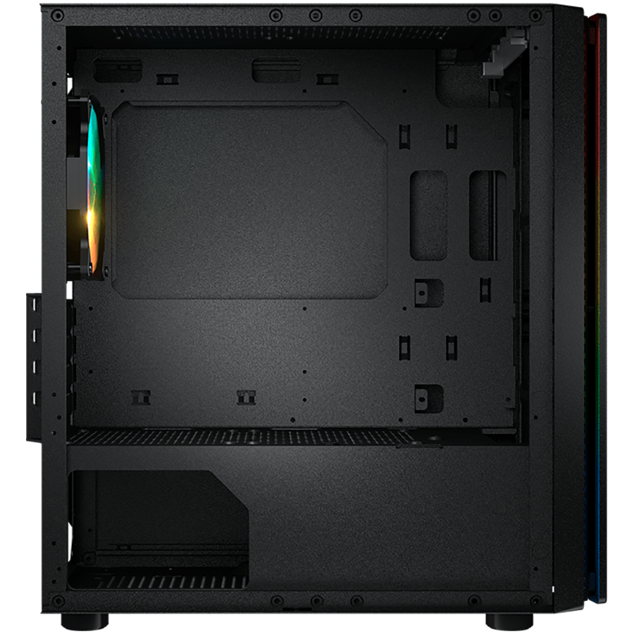 COUGAR Obudowa Purity RGB, Mini Tower, 1 x ARGB, Czarna