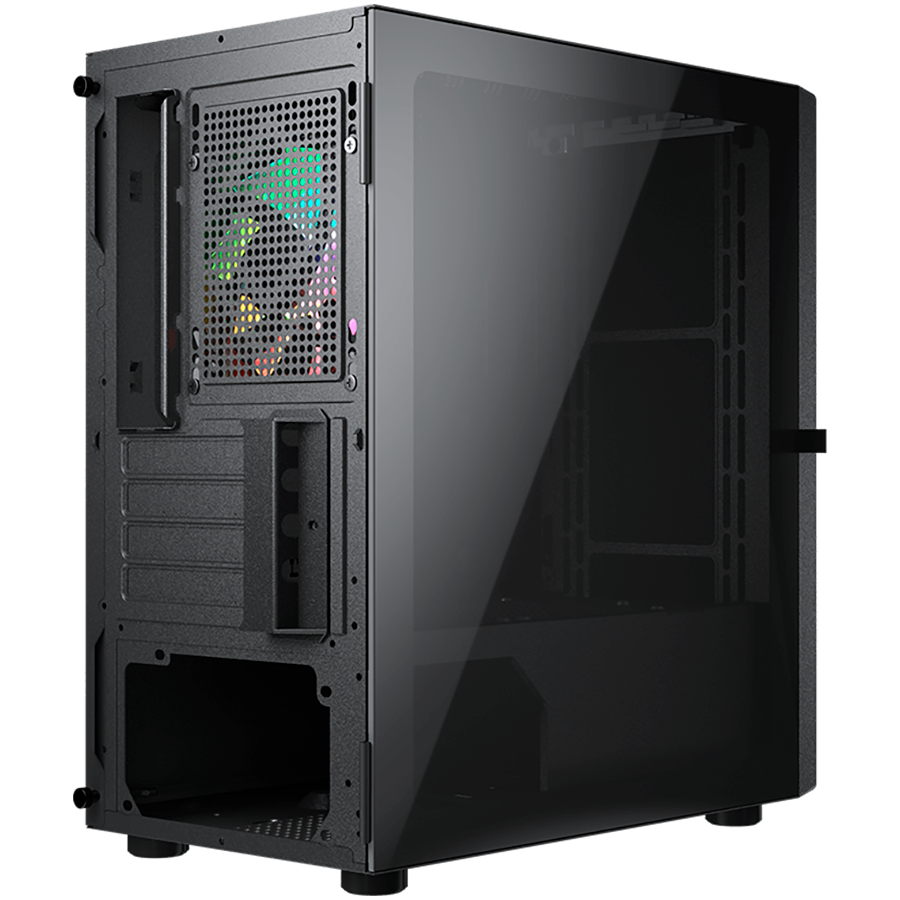 COUGAR Obudowa Purity RGB, Mini Tower, 1 x ARGB, Czarna