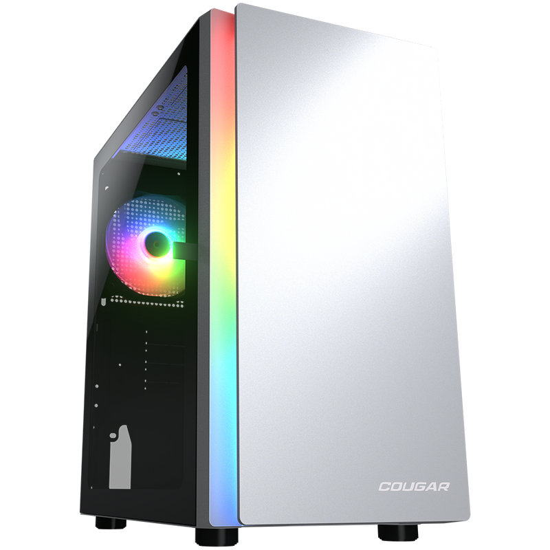 COUGAR Obudowa Purity RGB, Mini Tower, 1 x ARGB , Biała-1
