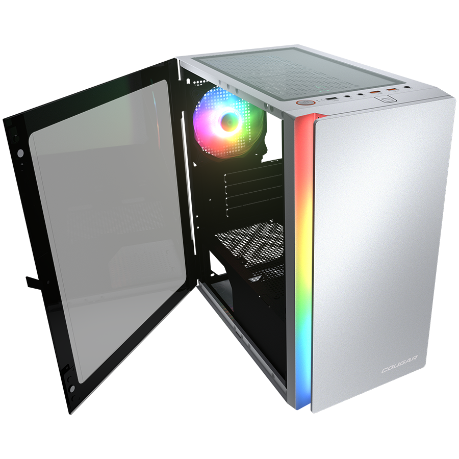 COUGAR Obudowa Purity RGB, Mini Tower, 1 x ARGB , Biała-8