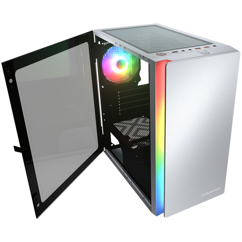 COUGAR Obudowa Purity RGB, Mini Tower, 1 x ARGB , Biała-8