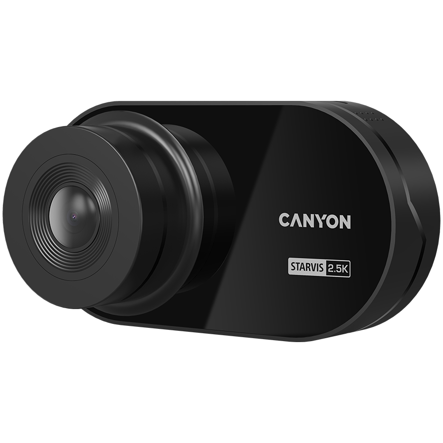 CANYON Wideorejestrator DVR25 WQHD 2.5K 1440p Wi-Fi Czarny