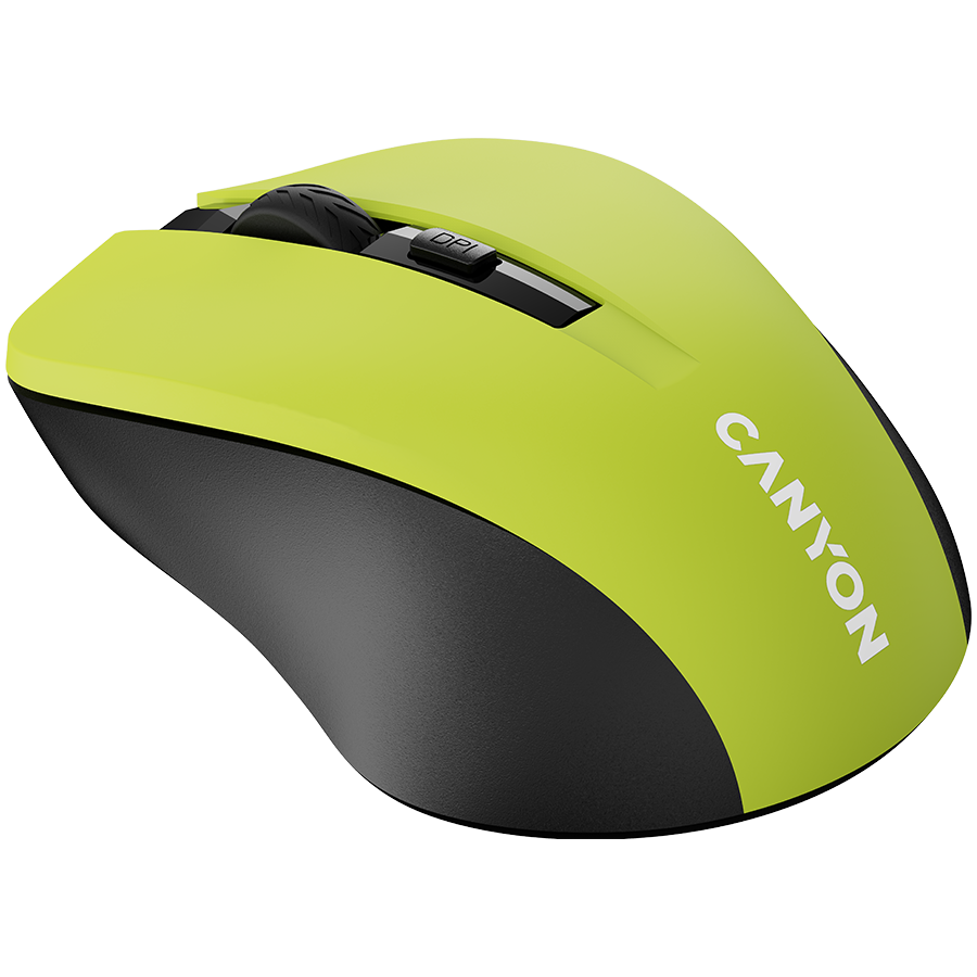 CANYON Mysz bezprzewodowa MW-1 Żółta