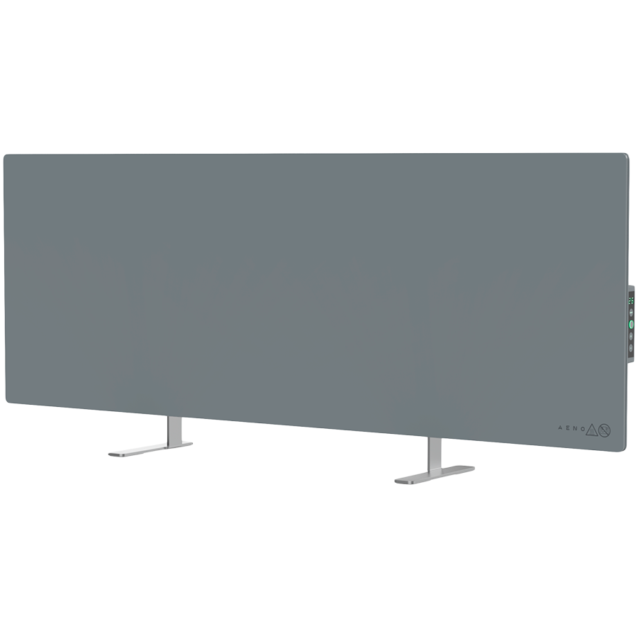 AENO GH5S Grzejnik szklany 700W Podczerwień i Konwekcja App + Panel Szary