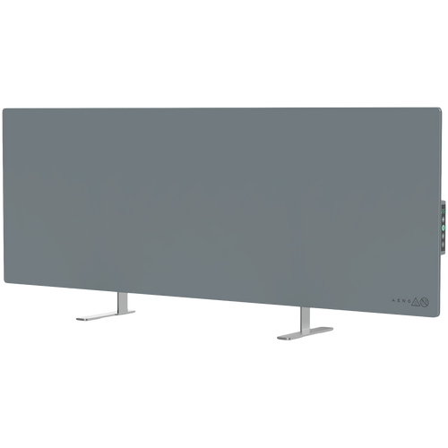 AENO GH5S Grzejnik szklany 700W Podczerwień i Konwekcja App + Panel Szary