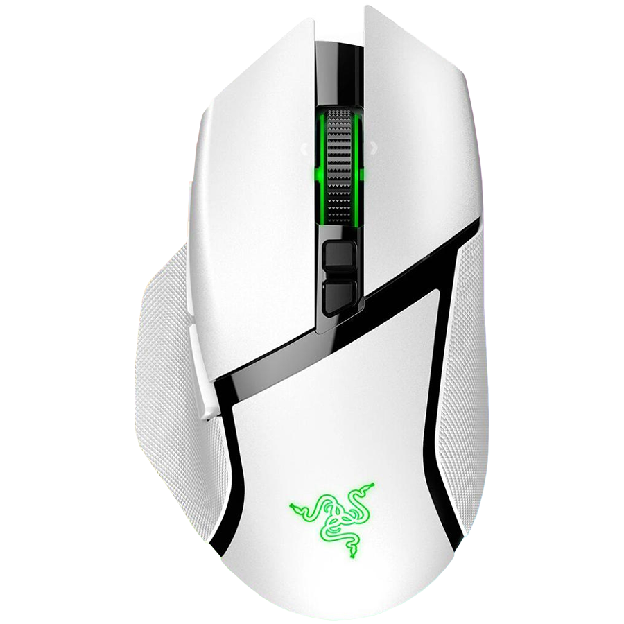 RAZER Mysz Gamingowa Basilisk V3 Pro Bezprzewodowa, Biała-5