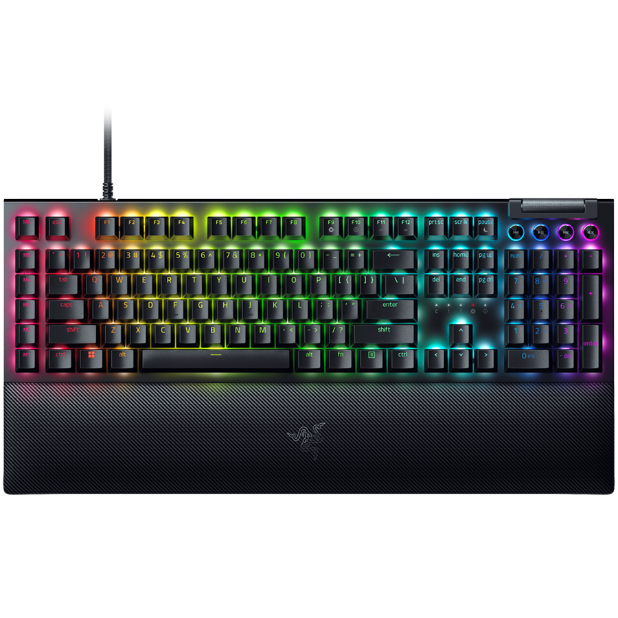 RAZER Klawiatura Gamingowa Przewodowa BlackWidow V4, układ US