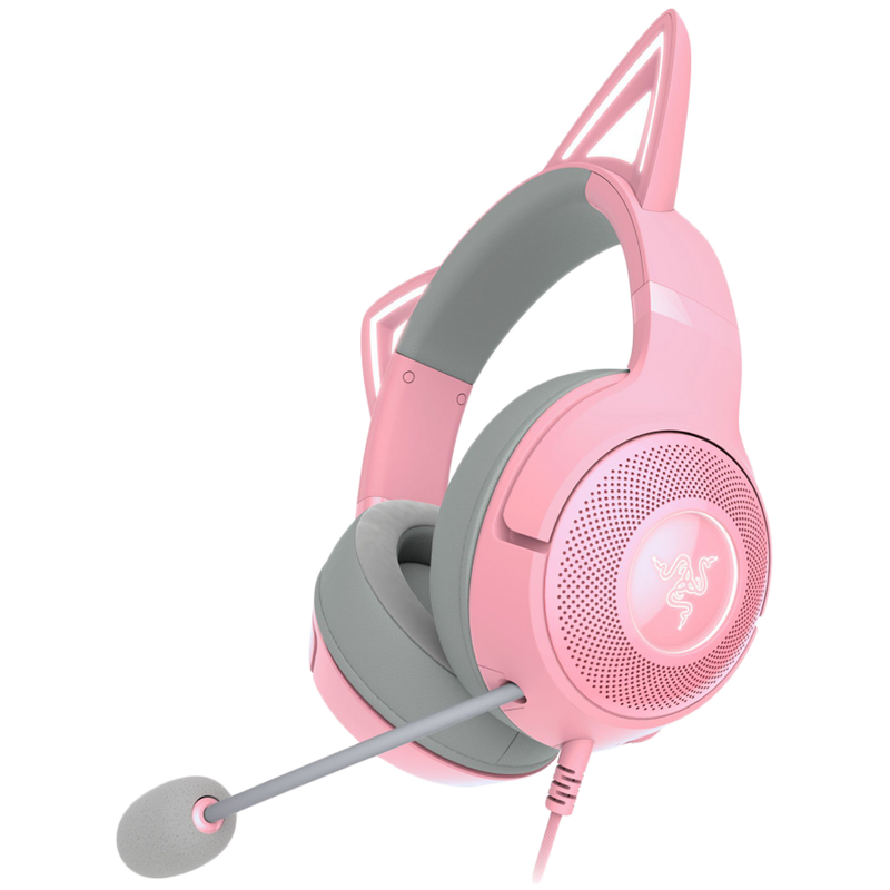 RAZER Słuchawki Gamingowe Kraken Kitty V2, Różowe-1