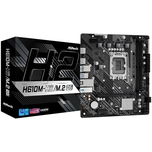 ASROCK H610M-H2/M.2 D5 mATX LGA1700 DDR4