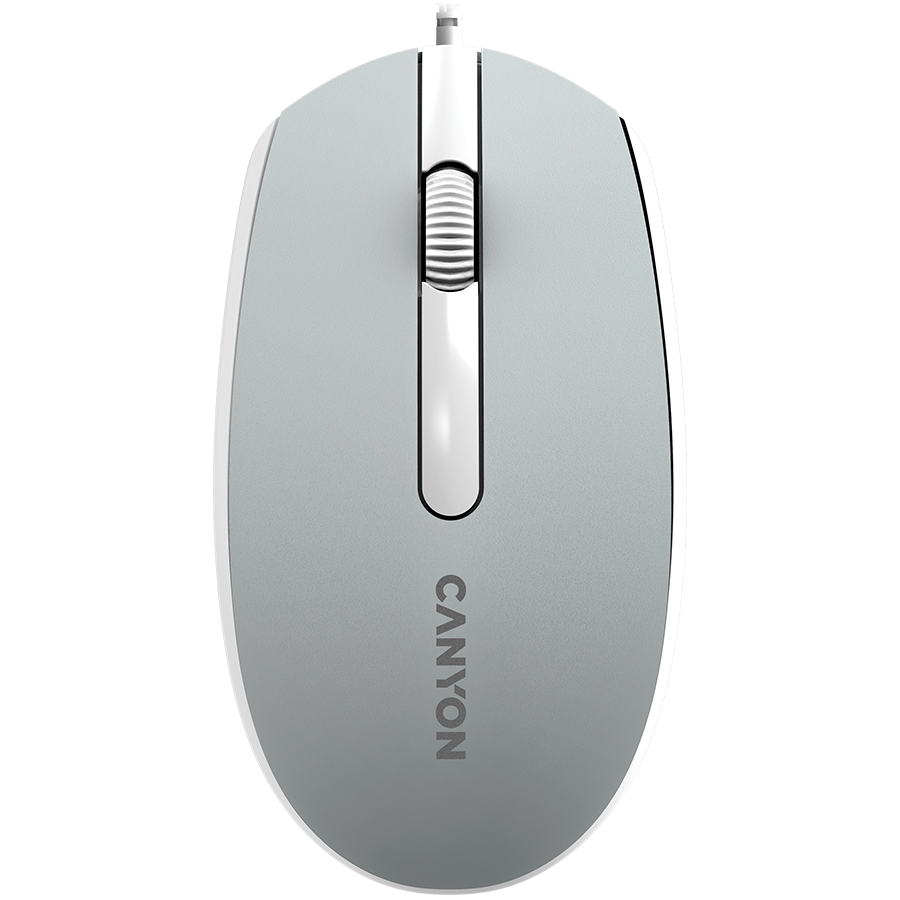 CANYON Mysz przewodowa M-10 Ciemnoszara-1