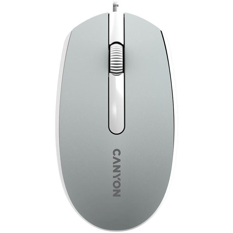 CANYON Mysz przewodowa M-10 Ciemnoszara-1