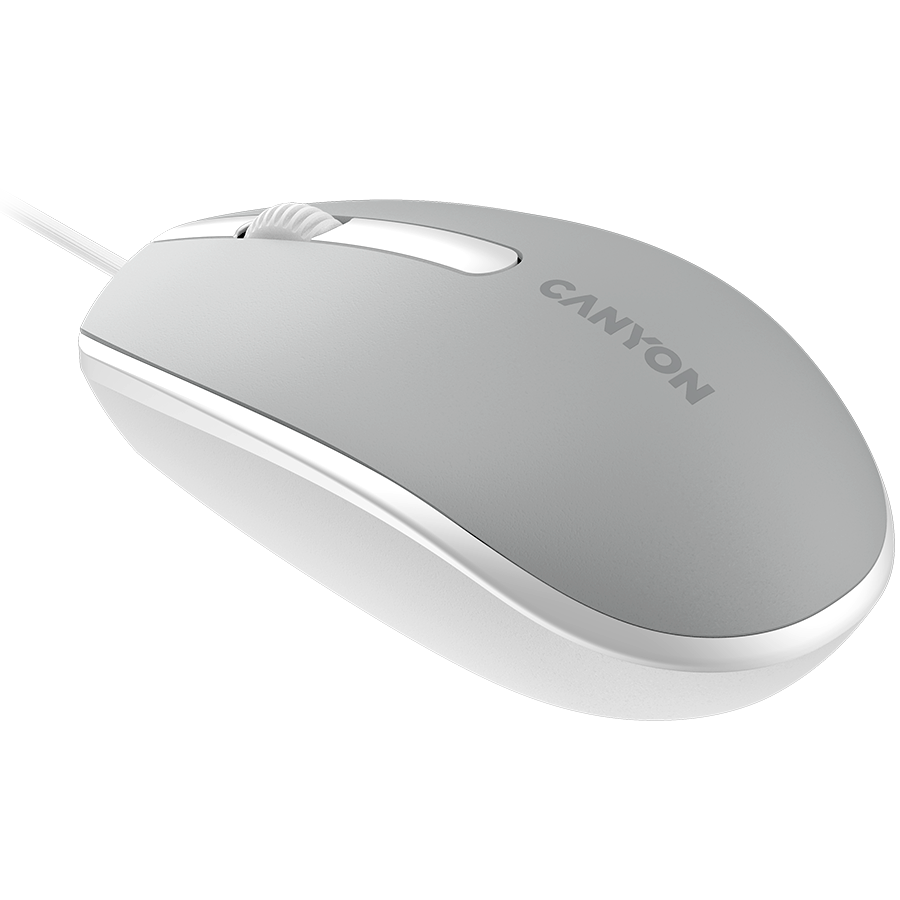 CANYON Mysz przewodowa M-10 Ciemnoszara-4