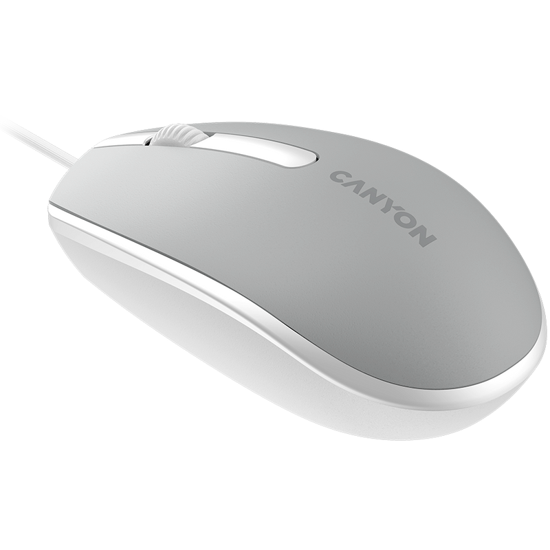 CANYON Mysz przewodowa M-10 Ciemnoszara-4