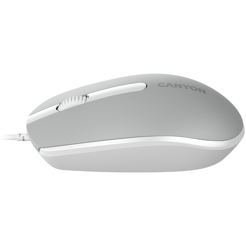 CANYON Mysz przewodowa M-10 Ciemnoszara-5
