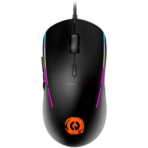 CANYON Mysz gamingowa Shadder GM-321 RGB 6 Przyc. Przew. Czarna