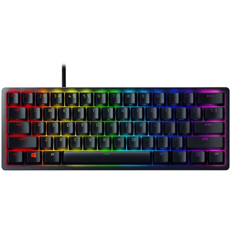 RAZER Klawiatura Gamingowa Przewodowa Huntsman Mini Clicky Optical, Czarna, układ US-1